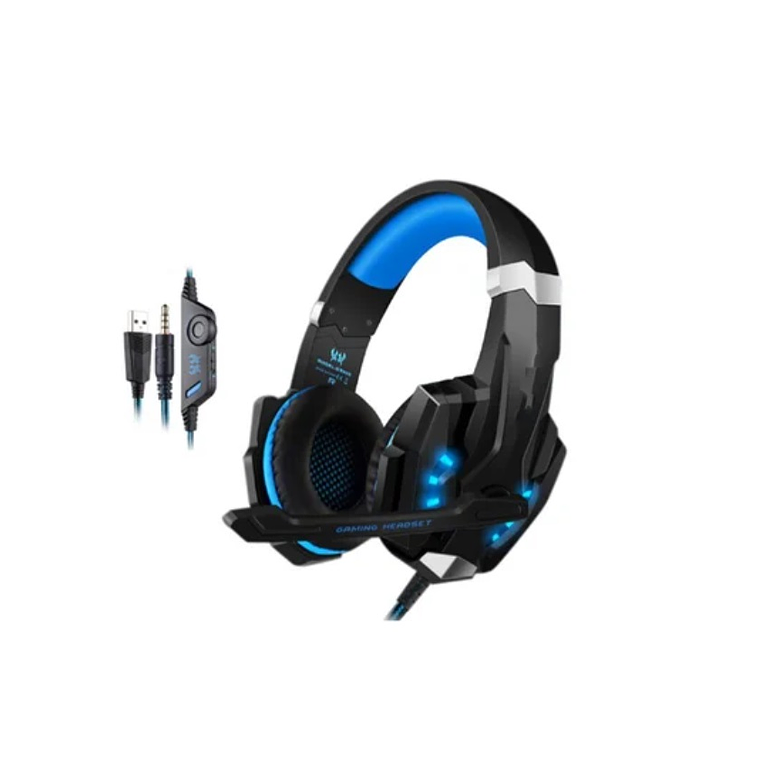 Audifonos Microfono Gaming Estereo Kotion G2000 Azul 2