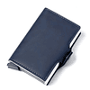 Billetera Tarjetero UBMD Aluminio Bloqueo RFID Hombres 9768 Azul Opaco