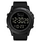 Reloj Digital LED Hombre Deportivo Tipo Militar Alarma 653 Negro - Miniatura 2