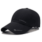 Gorra Beisbol Deportiva Unisex Ajustable 237 Negro - Miniatura 1