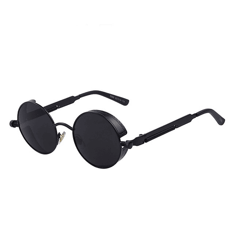 Gafas De Sol Goticas Vintage UV400 Negro