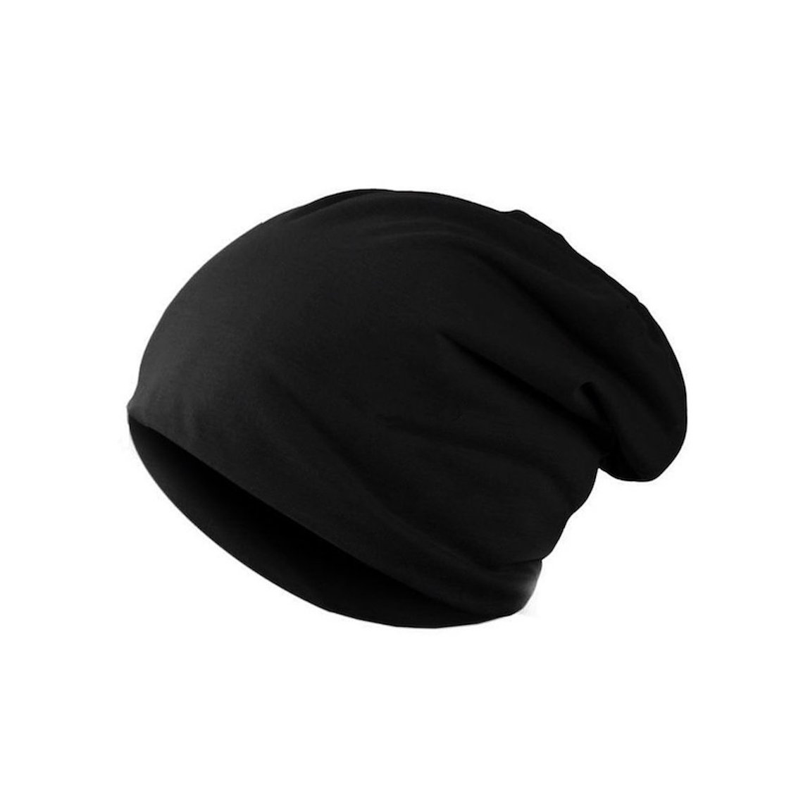 Gorro Liso Unisex Punto Elastico Invierno Casual 010 Negro 1