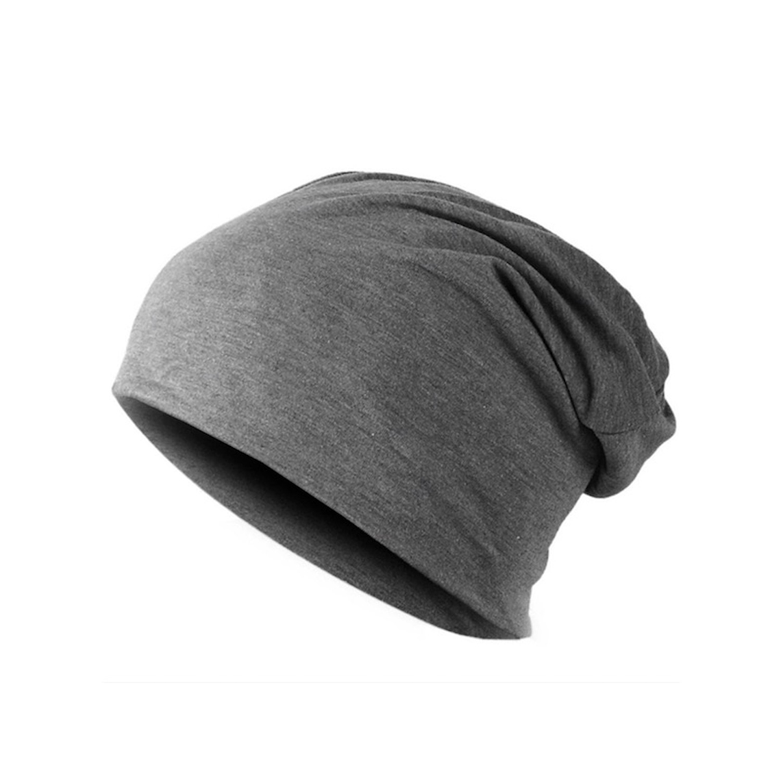 Gorro Liso Unisex Punto Elastico Invierno Casual 010 Gris 1