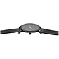 Reloj Hombre Ultra Delgado Acero Inoxidable Negro - Miniatura 2