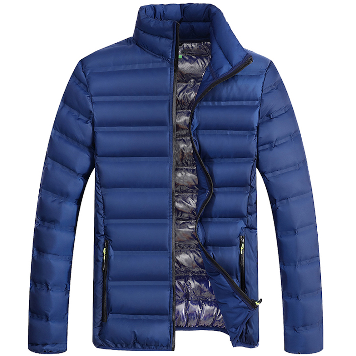 Chaqueta Cortavientos Ligera Hombre Ajustada Deportiva 925 Azul 1