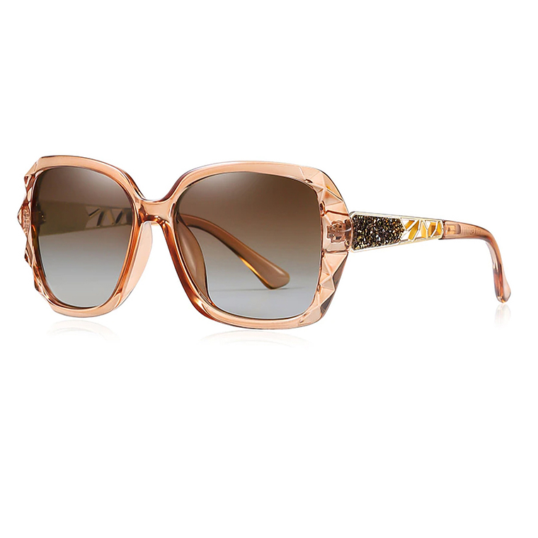 Gafas Lentes Sol BARCUR Mujer Polarizadas UV400 2538 Cafe 1