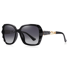 Gafas Lentes Sol BARCUR Mujer Polarizadas UV400 2538 Negro