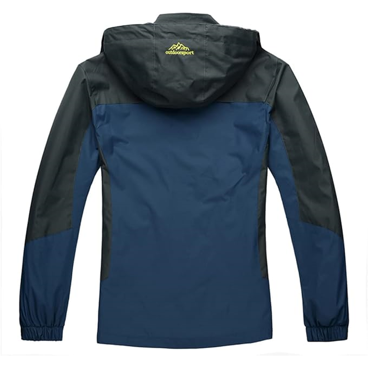 Chaqueta Impermeable Capucha SA153 Azul 2