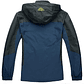 Chaqueta Impermeable Capucha SA153 Azul - Miniatura 2