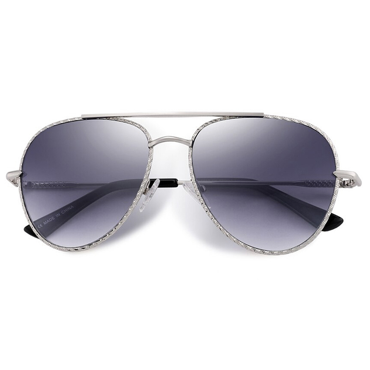 Gafas Lentes Sol FENCHI Mujer Piloto Conduccion UV400 5047 Negro 2