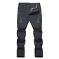 Pantalon Antiarrugas Transpirable Senderismo Hombre 609 Gris - Miniatura 2