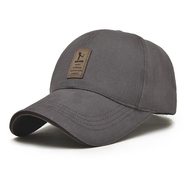 Gorra Golf Ajustable Logo Marron Gris 1