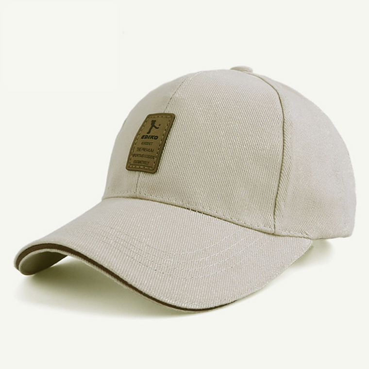 Gorra Golf Ajustable Logo Marron Beige 1