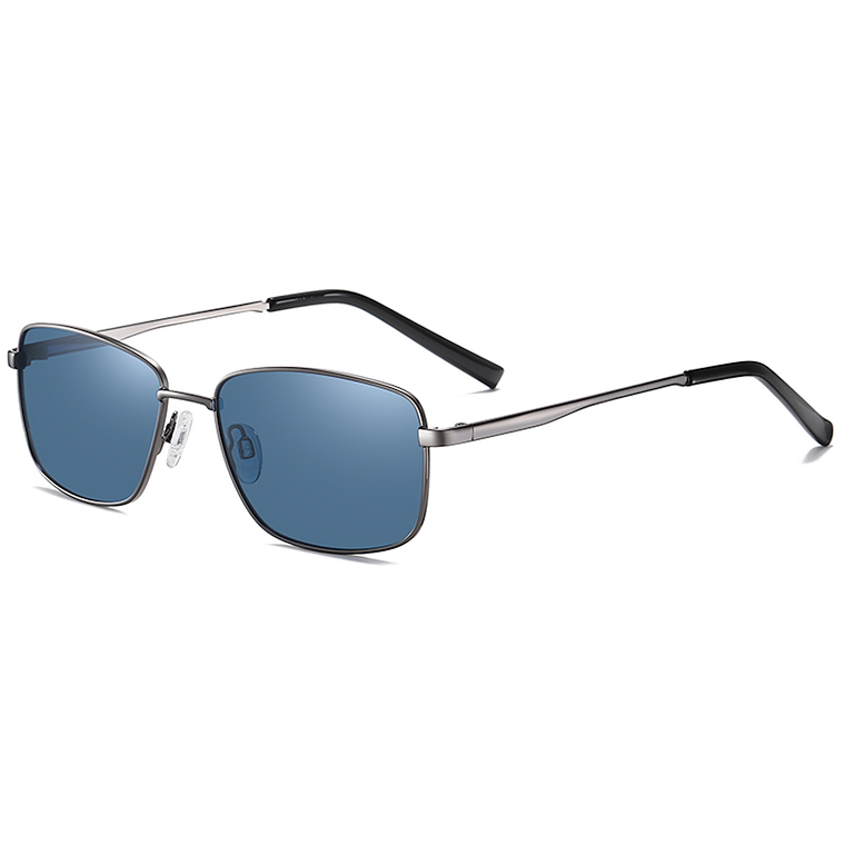 Gafas Lentes Sol Polarizadas Hombre UV400 3351 Gris Azul 1
