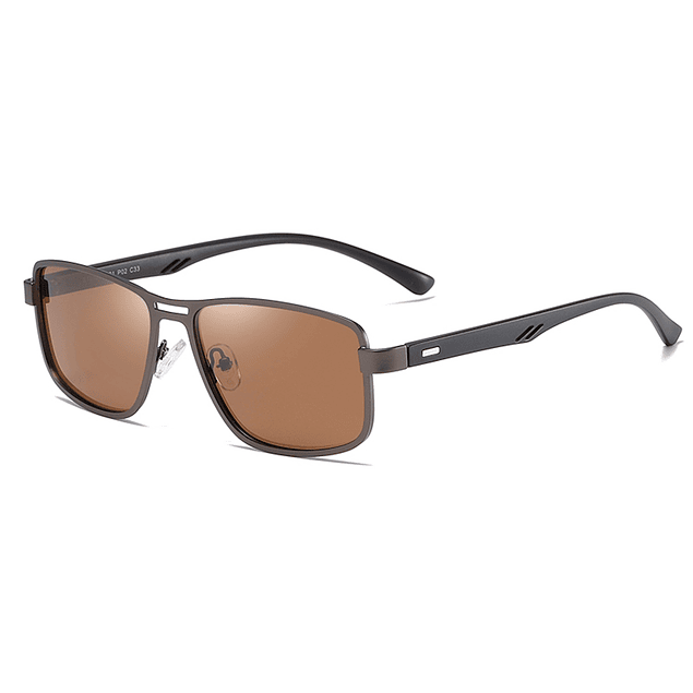 Gafas Lentes Sol Polarizadas Hombre UV400 5925 Marron