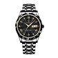 Reloj Hombre POEDAGAR 615 Acero Inoxidable Negro - Miniatura 1