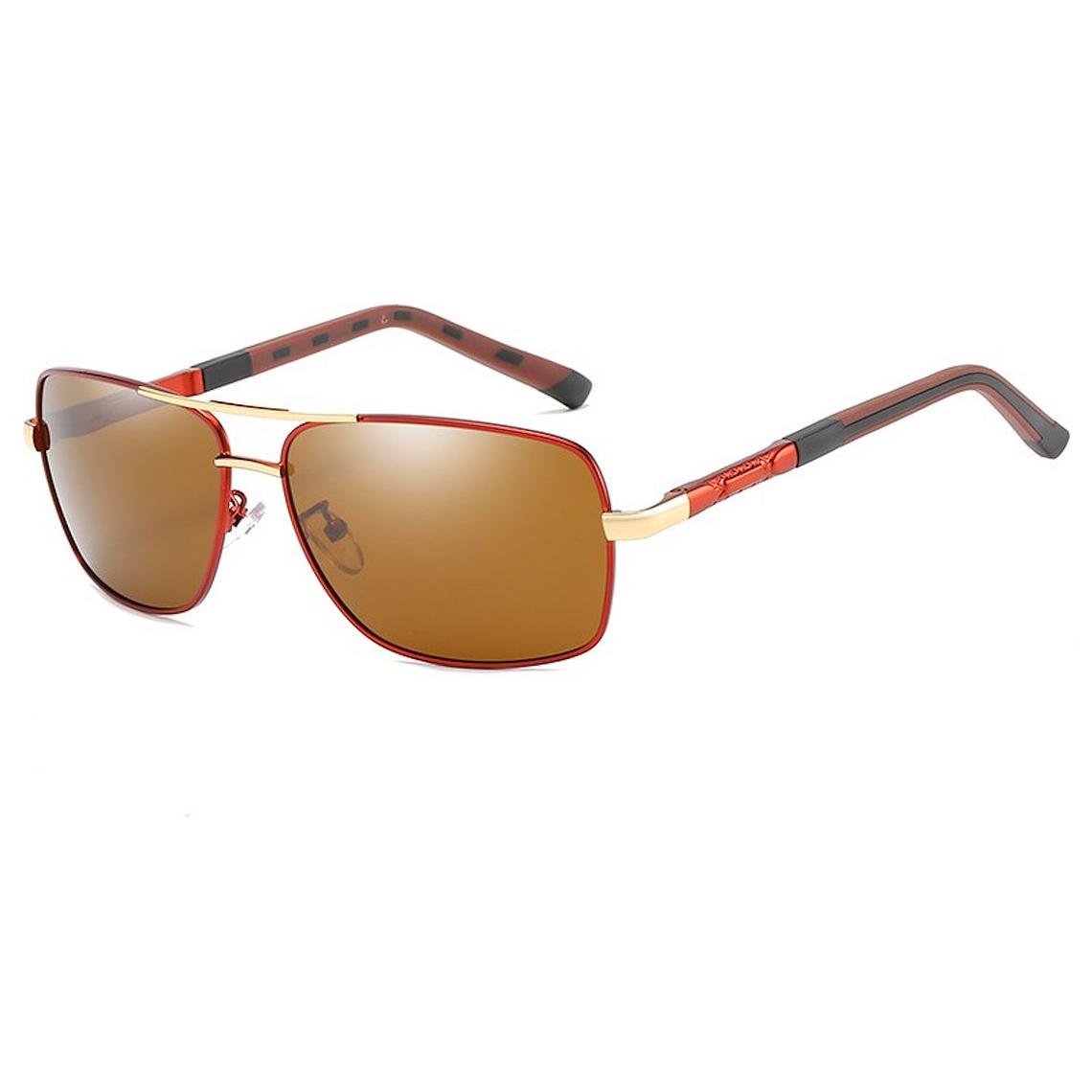 Gafas Lentes Sol Polarizados UV400 Conduccion 8724 Cafe 1