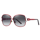 Gafas Sol BARCUR Mujer Ovaladas Polarizadas UV400 8203 Rojo - Miniatura 1