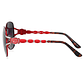 Gafas Sol BARCUR Mujer Ovaladas Polarizadas UV400 8203 Rojo - Miniatura 3