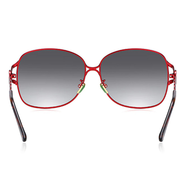 Gafas Sol BARCUR Mujer Ovaladas Polarizadas UV400 8203 Rojo 4