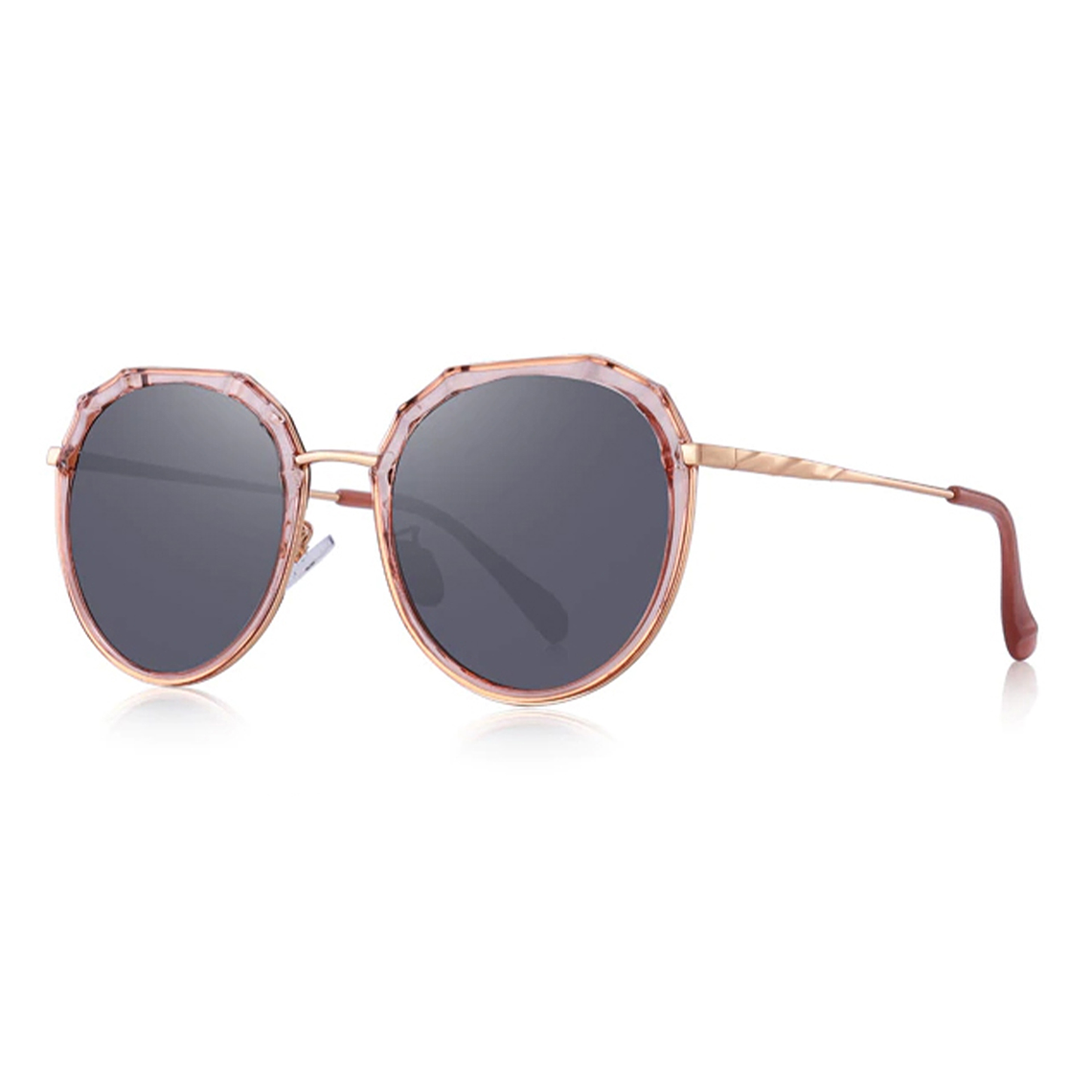 Gafas Sol MERRYS Mujer Polarizadas Ovaladas UV400 6330 Cafe 1