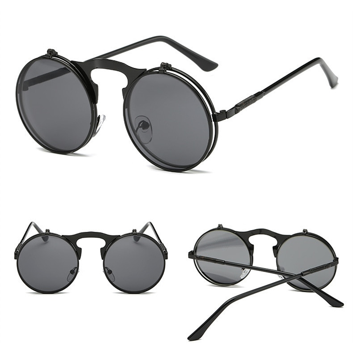 Gafas Sol TYJ533 Vintage Steampunk Unisex UV400 3