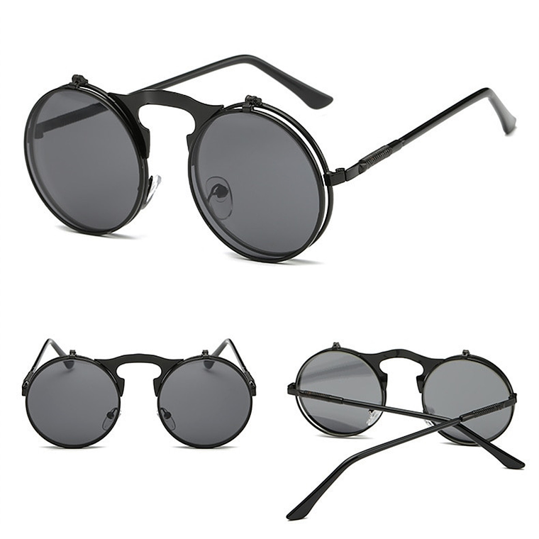 Gafas Sol TYJ533 Vintage Steampunk Unisex UV400 3