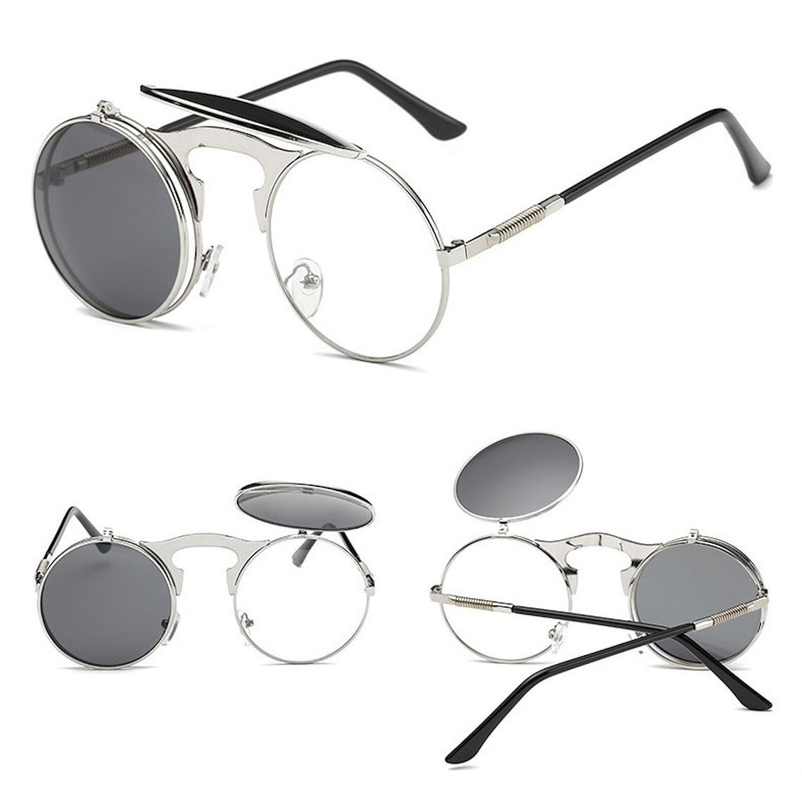 Gafas Sol TYJ533 Vintage Steampunk Unisex UV400 4