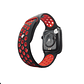 SmartWatch UBMD Bluetooth Fitness Monitor Ritmo Cardiaco T55 Negro Rojo - Miniatura 2