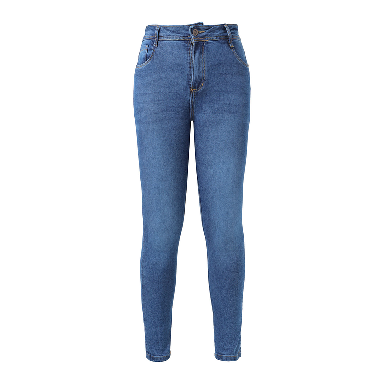 Pantalon Jean Mujer UrbenMood Levanta Cola Stretch 2305 Azul Clasico 1