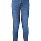 Pantalon Jean Mujer UrbenMood Levanta Cola Stretch 2305 Azul Clasico - Miniatura 1