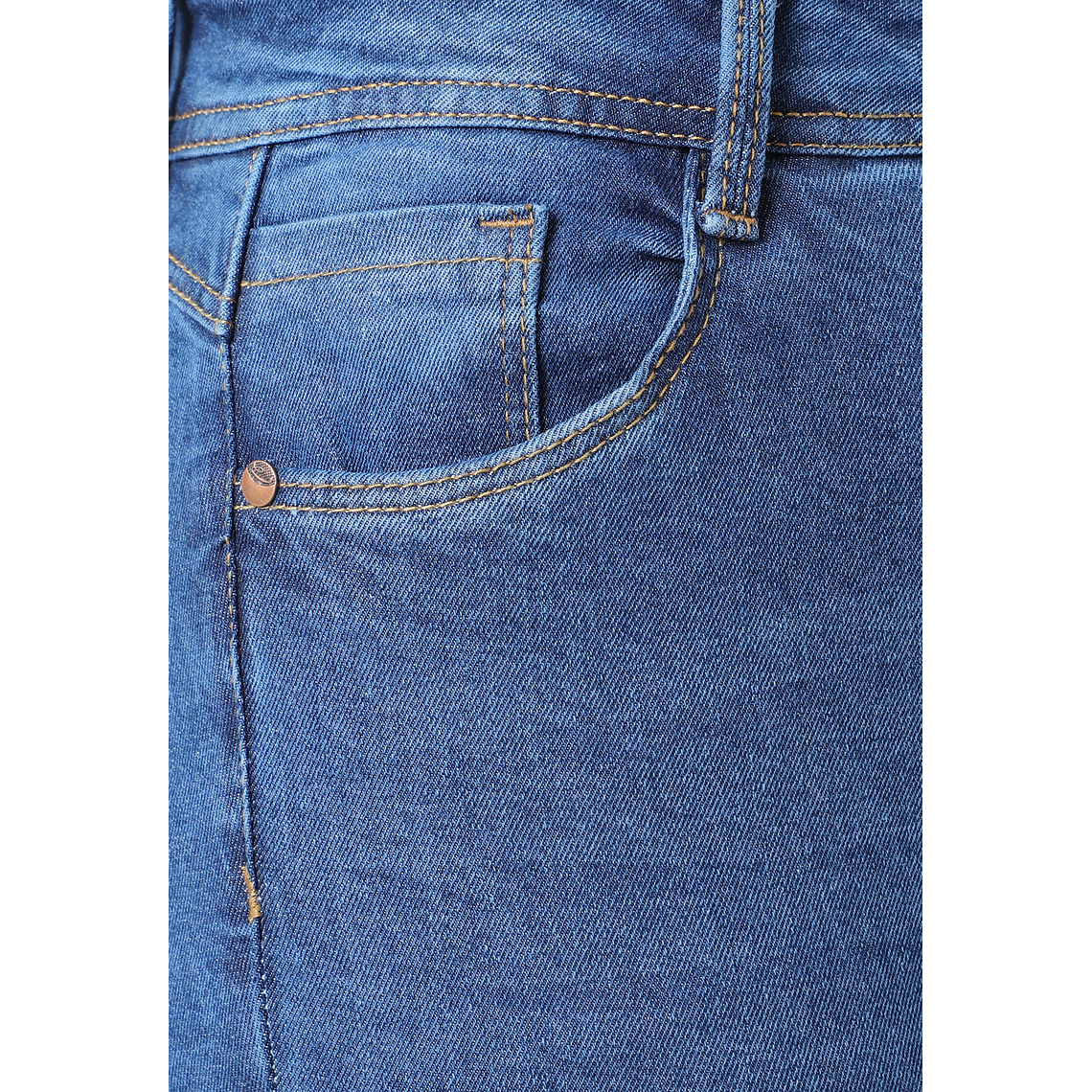 Pantalon Jean Mujer UrbenMood Levanta Cola Stretch 2305 Azul Clasico 3