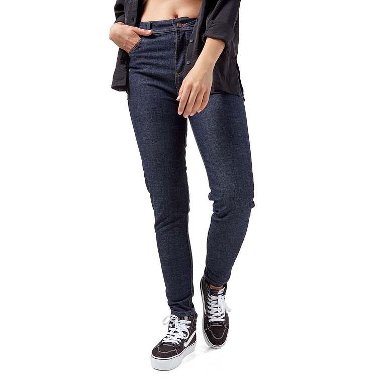 Pantalon Jean Mujer UrbenMood Levanta Cola Stretch 2305 Azul Medio 5