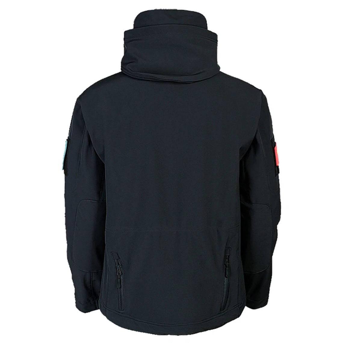 Chaqueta Hombre Capota Tactico Negro DS511 3