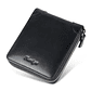 Billetera Cuero PU Hombre Monedero Vintage Bloqueo RFID 6065 Negro - Miniatura 1