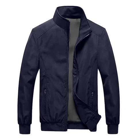 Chaqueta Para Hombre Casual Poliester JK55118 Azul