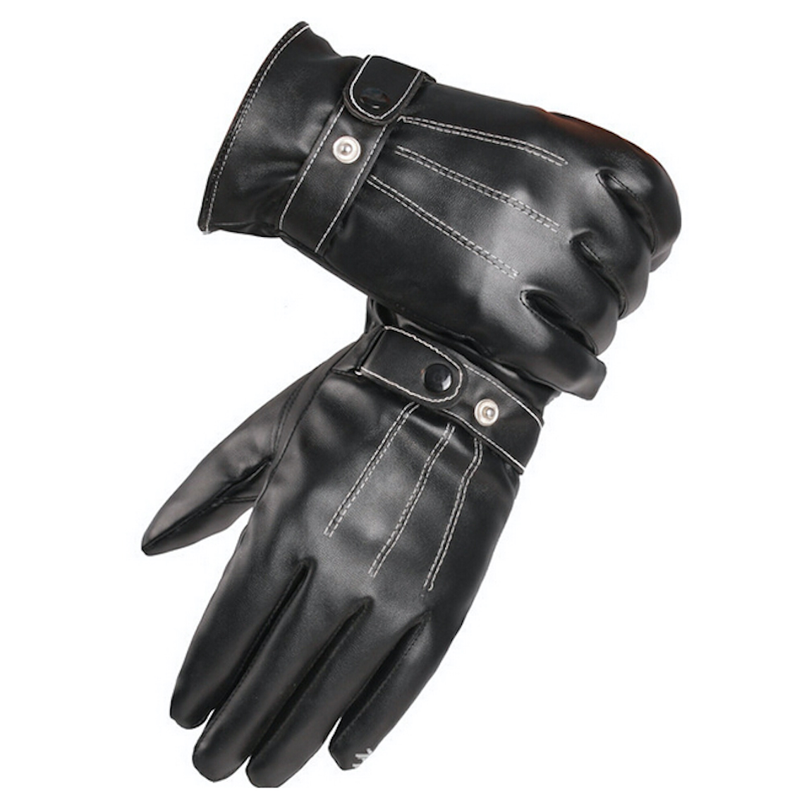 Guantes Hombre Invierno Negro 2