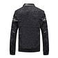 Chaqueta Hombre Cuero PU Poliester Algodon Slim Fit - Miniatura 2