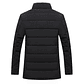 Chaqueta Casual Hombre Lana Alta Calidad Acolchada 1719 Negro - Miniatura 2