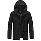 Chaqueta Hombre Militar Capucha Casual Algodon Larga - Miniatura 1