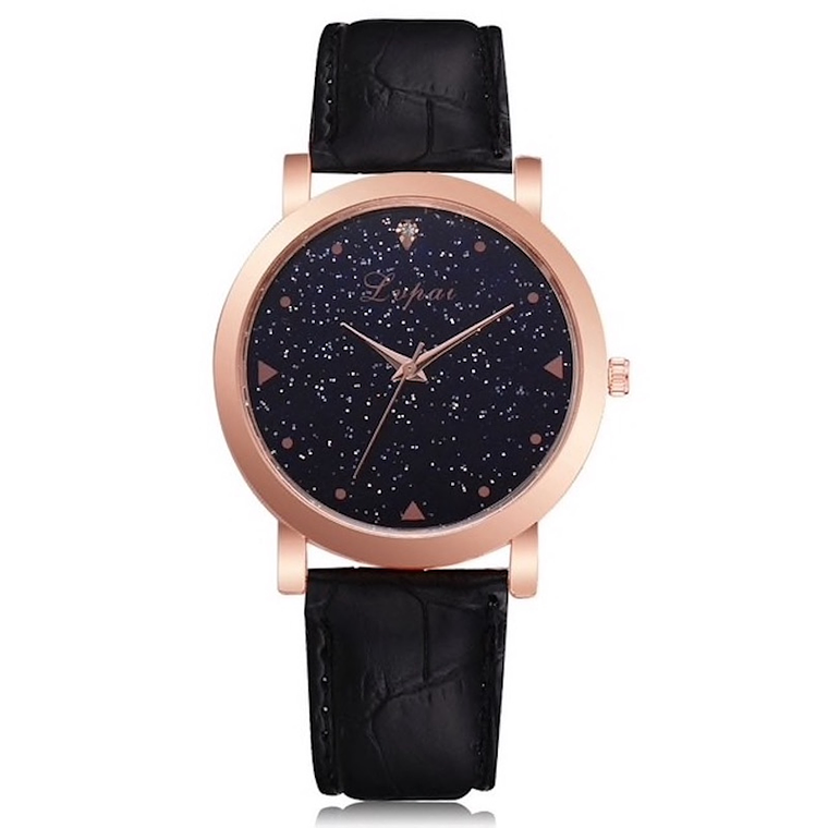 Reloj Mujer Analogico Pulso Cuero PU Moda Cuarzo 1