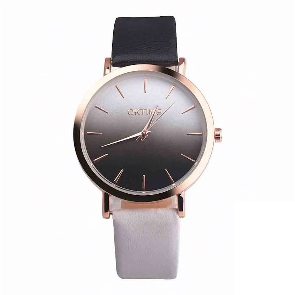 Reloj Mujer Moda Retro Cuarzo Pulso Cuero PU 1