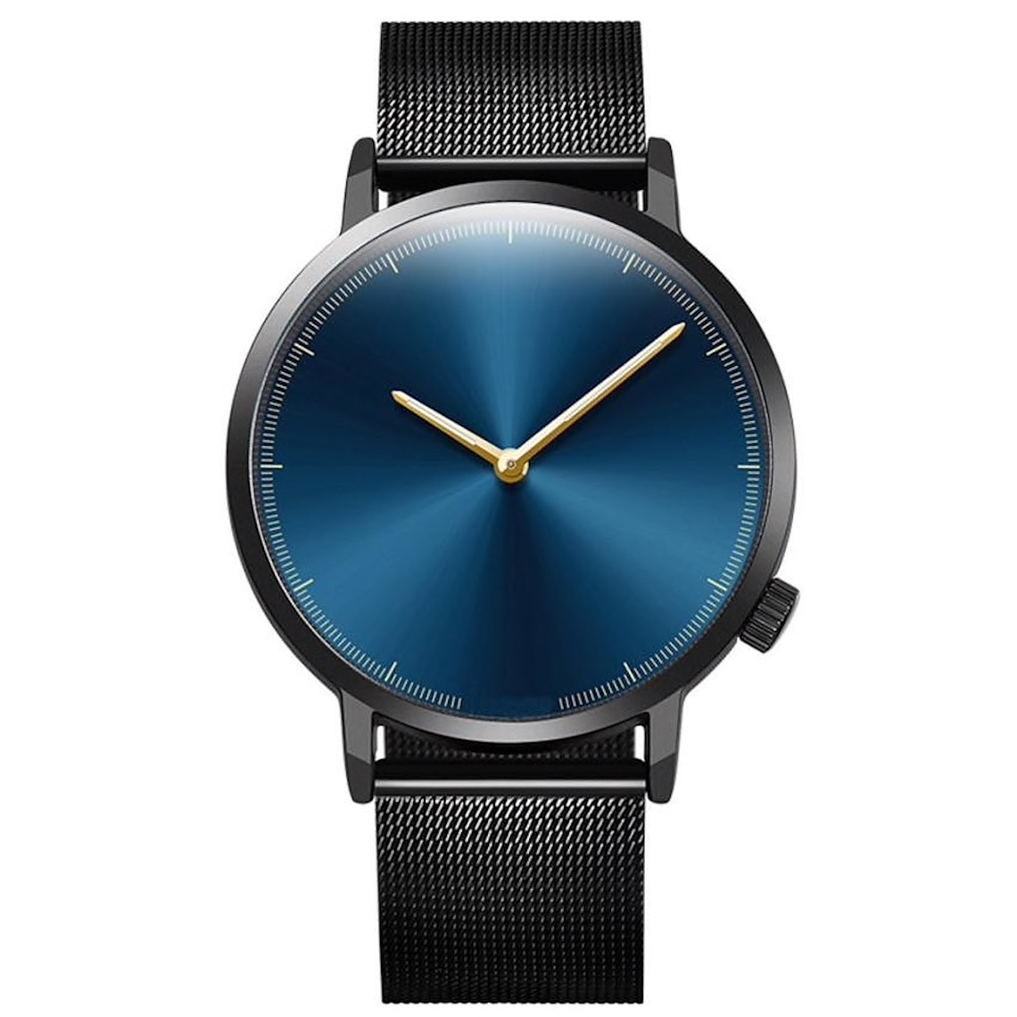 Reloj Hombre Clasico Acero Inoxidable Negocios 1