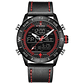Relojes Hombre LED Militar Cuero NAVIFORCE 9144 - Miniatura 1