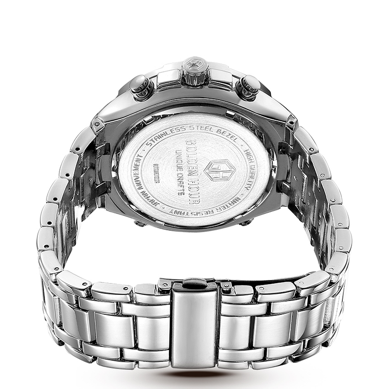 Reloj Hombre Digital Analogico GOLDEN HOUR 108 5