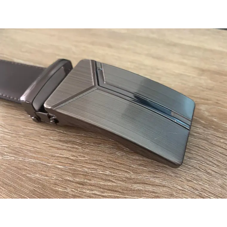 Cinturon Hebilla Cuero Napa Reversible Hombre 1206 Talla 34 2