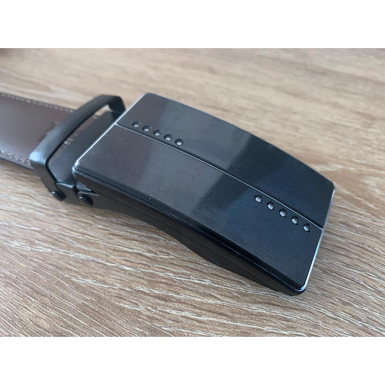 Cinturon Hebilla Cuero Napa Reversible Hombre 1258 Talla 34 2