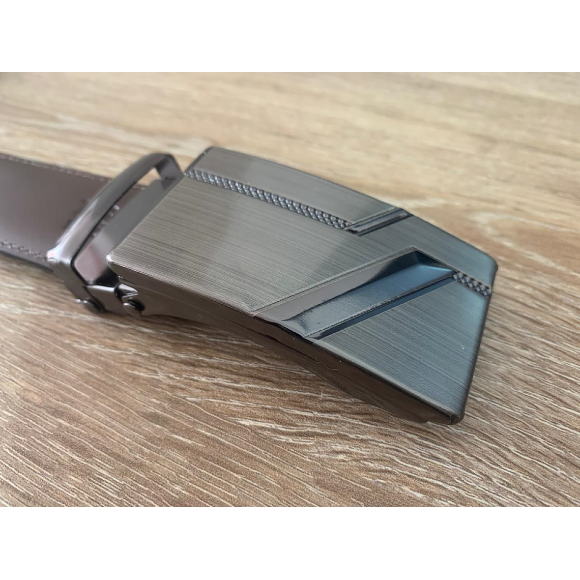 Cinturon Hebilla Cuero Napa Reversible Hombre 1330 Talla 34 2