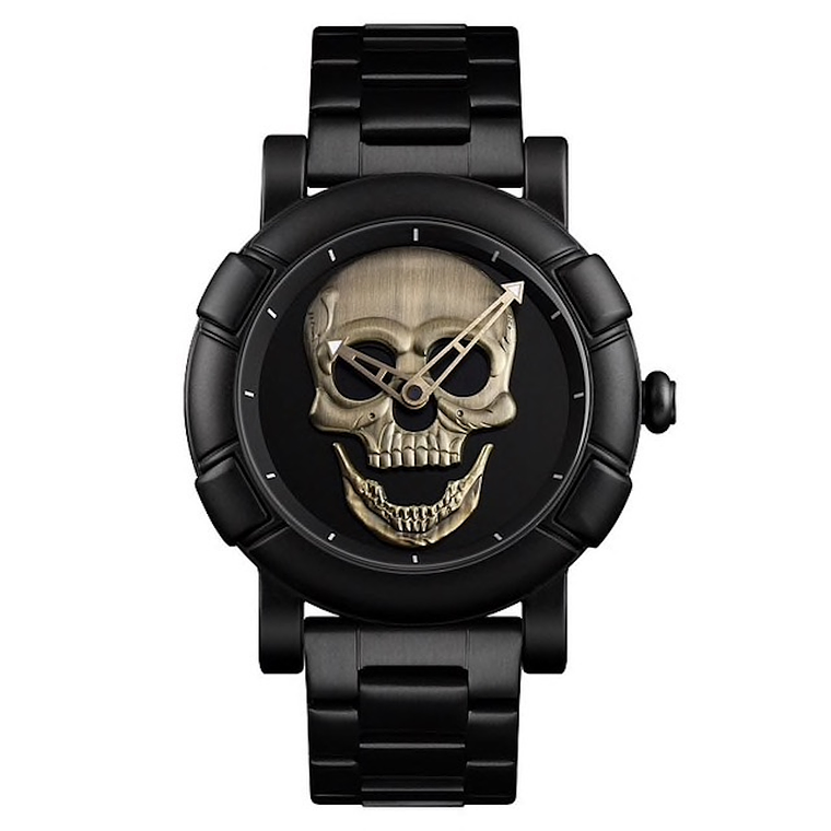 Reloj Hombre Skull Cuarzo Acero Inoxidable SKMEI 9178 2