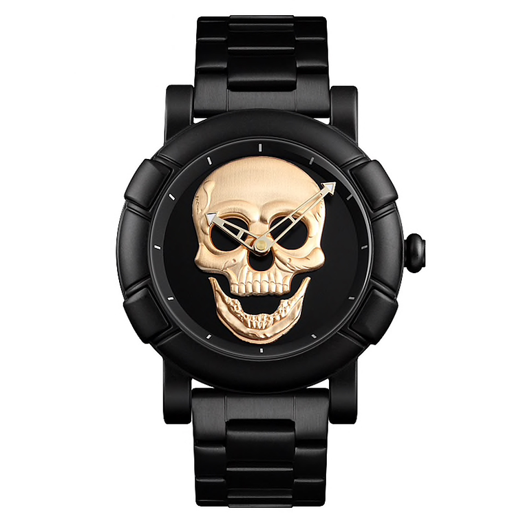 Reloj Hombre Skull Cuarzo Acero Inoxidable SKMEI 9178 5